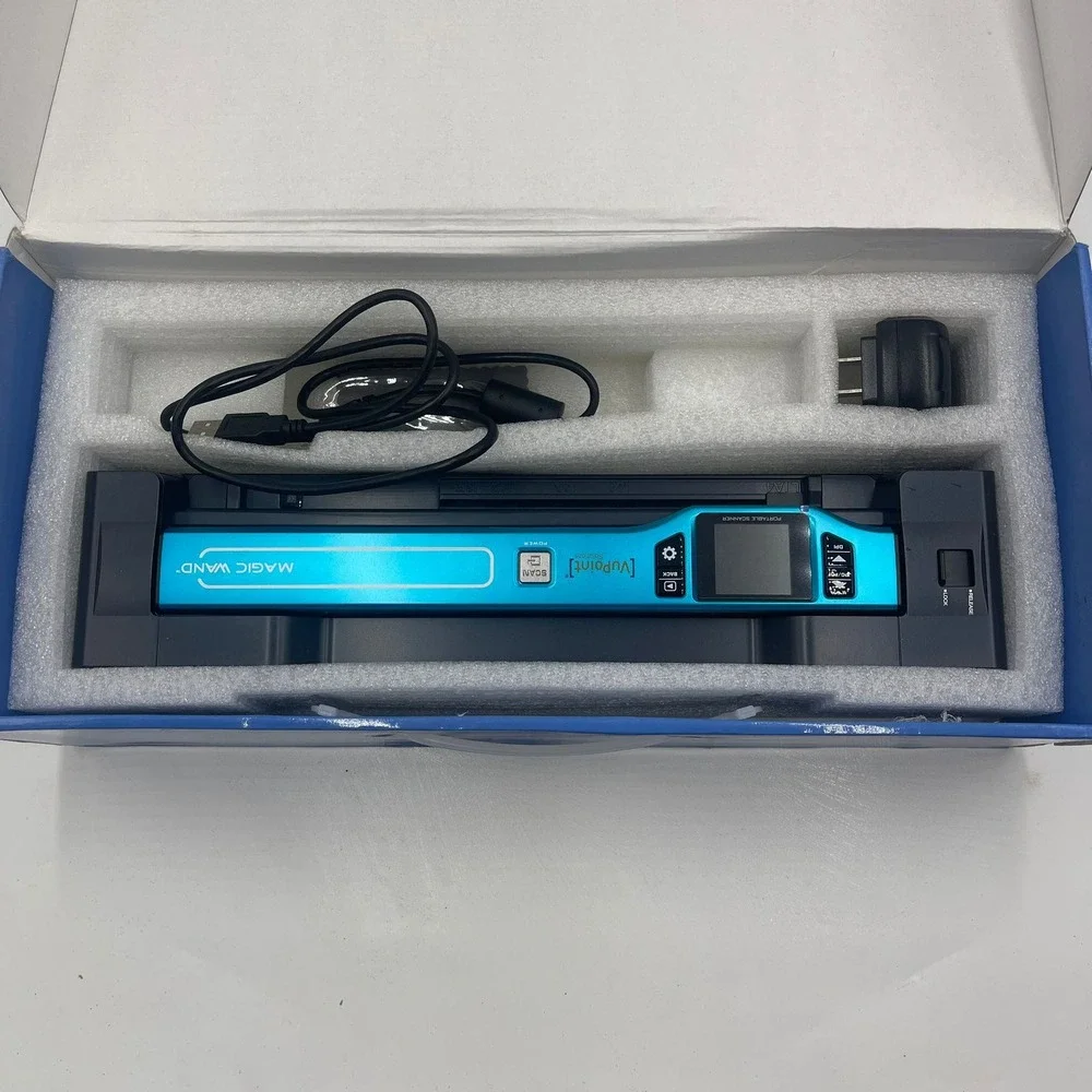 VuPoint Magic‎ Wand Portable Scanner PDS-ST400-VP Blue USB Color